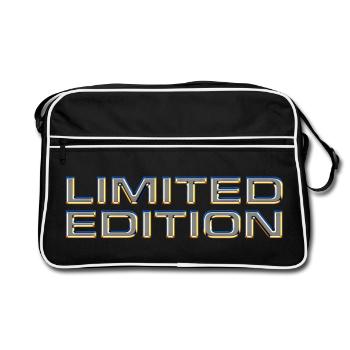 Limited Edition - Retro Bag - black/white - Front