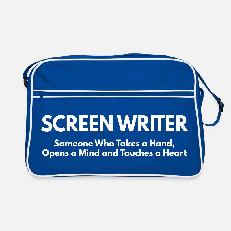 Screenwriter Noun Definition - Writer Gift Retro Bag