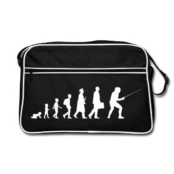 Child to fencer - Retro Bag - black/white - Front