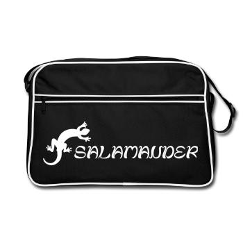Salamander - Retro Tasche - Schwarz/Weiß - Vorne