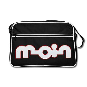 Bonjour - Sac Retro - noir/blanc - Devant
