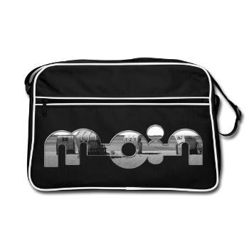 Hello - Retro Bag - black/white - Front