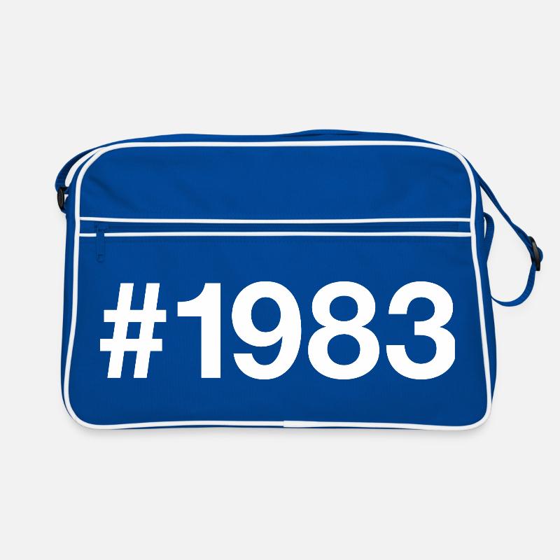1983 Hashtag 43e anniversaire 43 ans Sac Retro