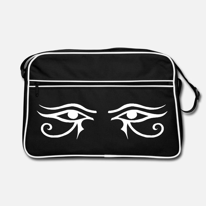 Blick des Horus Retro Tasche