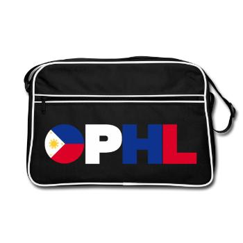 Philippines - Retro Bag - black/white - Front
