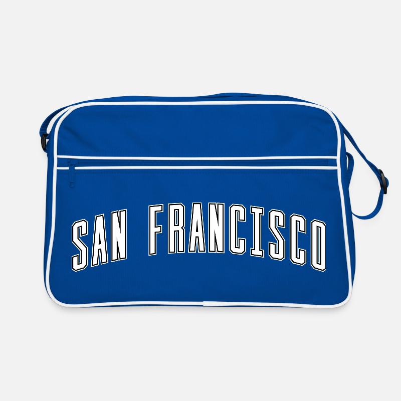 San Francisco Bogen-Schrift Design Retro Tasche