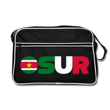 Suriname - Sac Retro - noir/blanc - Devant