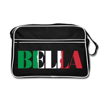 Bella Italia - Sac Retro - noir/blanc - Devant