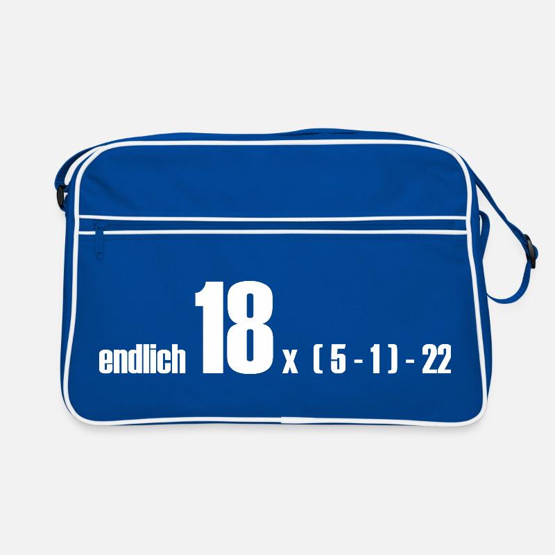 endlich 18 oder doch 50? Retro Tasche