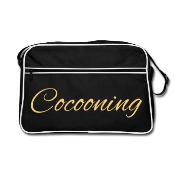 Cocooning - Sac Retro - noir/blanc - Devant