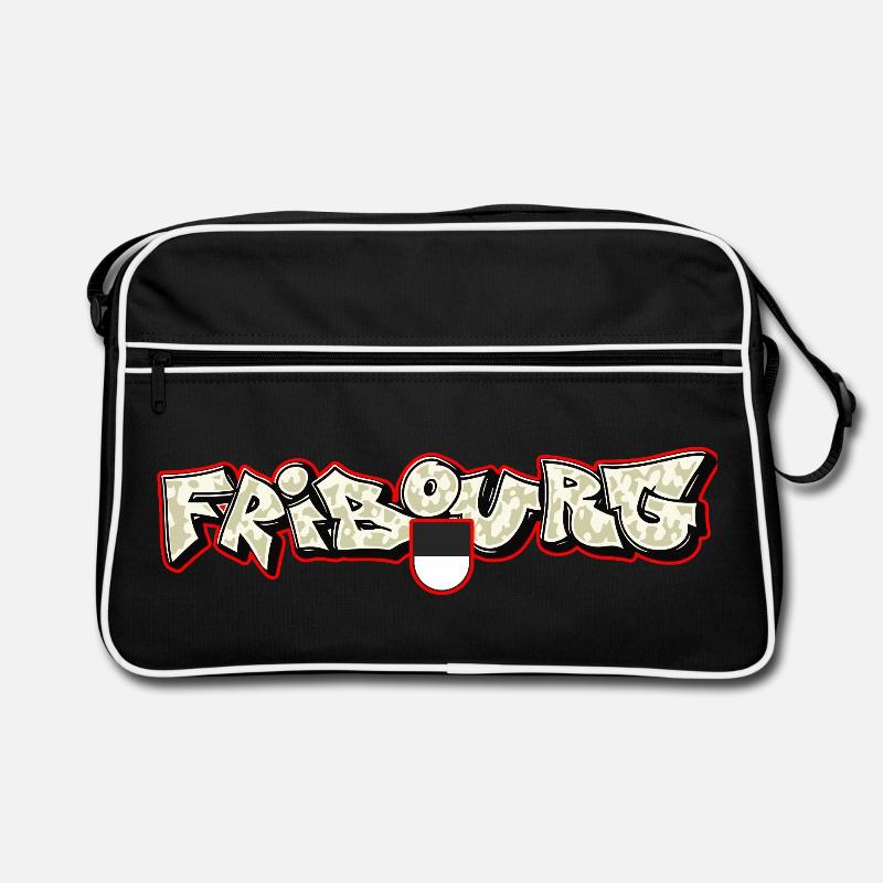 Fribourg Graffiti Sac Retro