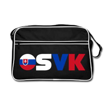 Slovakia - Retro Bag - black/white - Front