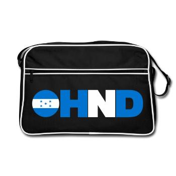 Honduras - Sac Retro - noir/blanc - Devant