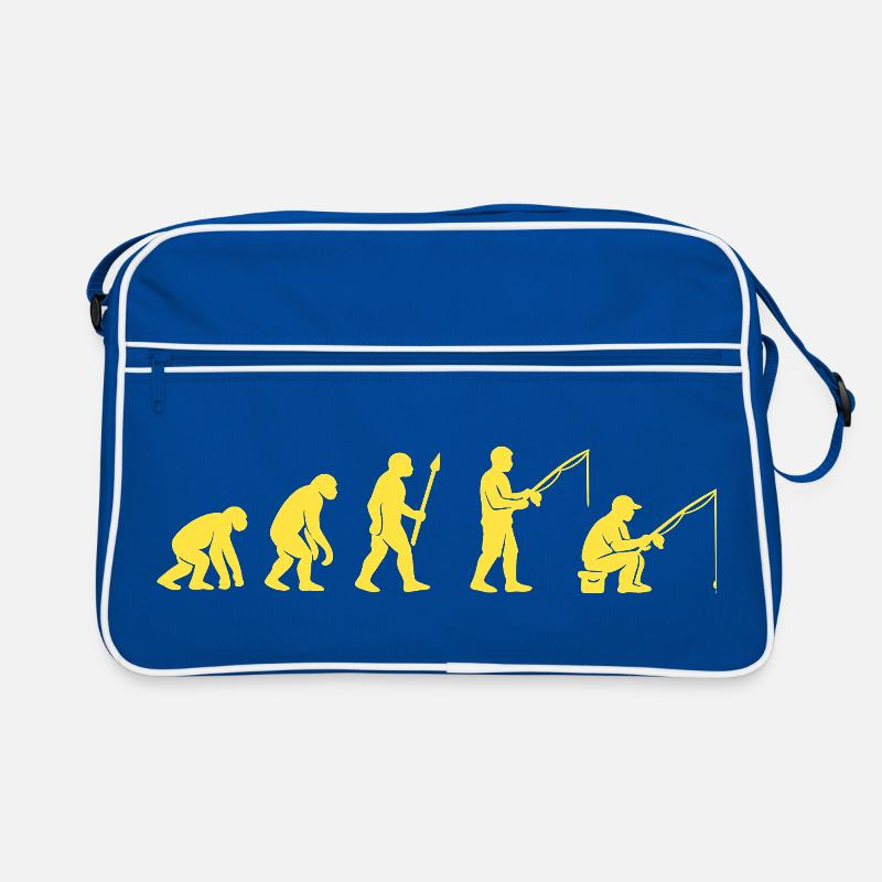 Fishing Evolution Path Design Retro Bag
