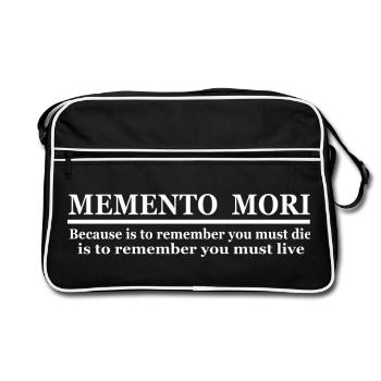 Memento Mori - Sac Retro - noir/blanc - Devant