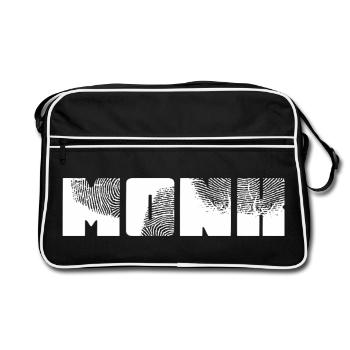 Moine - Sac Retro - noir/blanc - Devant