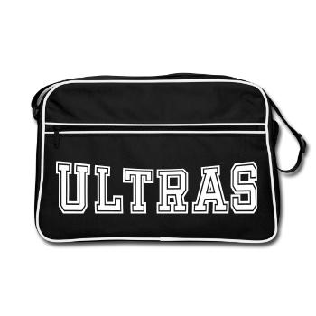 Ultra curved design - Retro Bag - black/white - Front