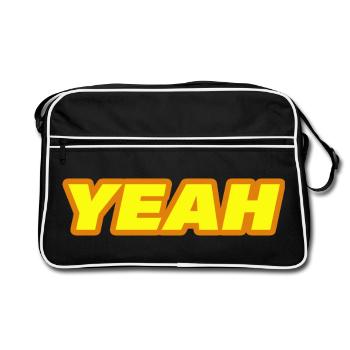YES - Retro Bag - black/white - Front