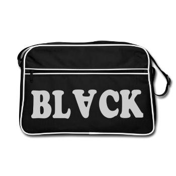 Noir - Sac Retro - noir/blanc - Devant