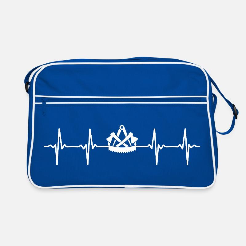 Carpenter Carpenter Heartbeat Guild Sign Retro Bag