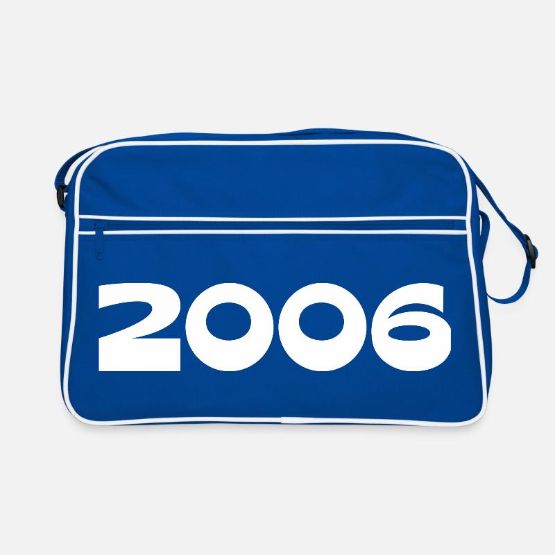 2006 Birthday Template Personalize Design Retro Bag