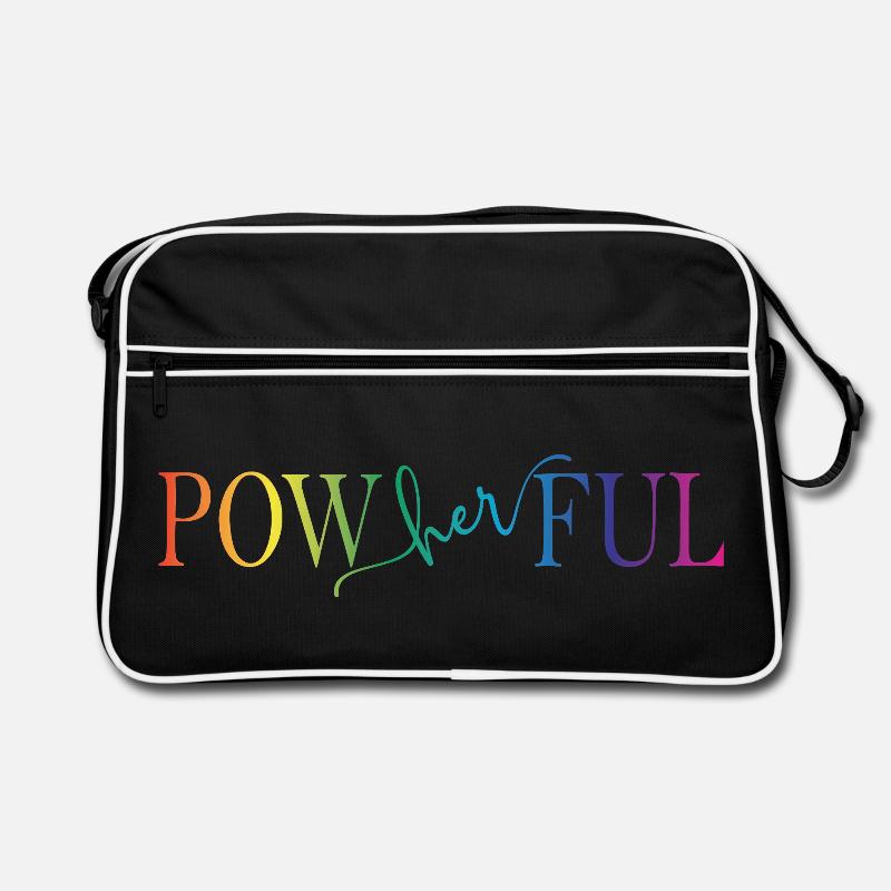 Powherful Retro Tasche