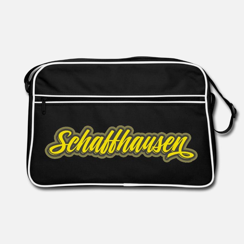 Schaffhausen Script Lettering Retro Bag
