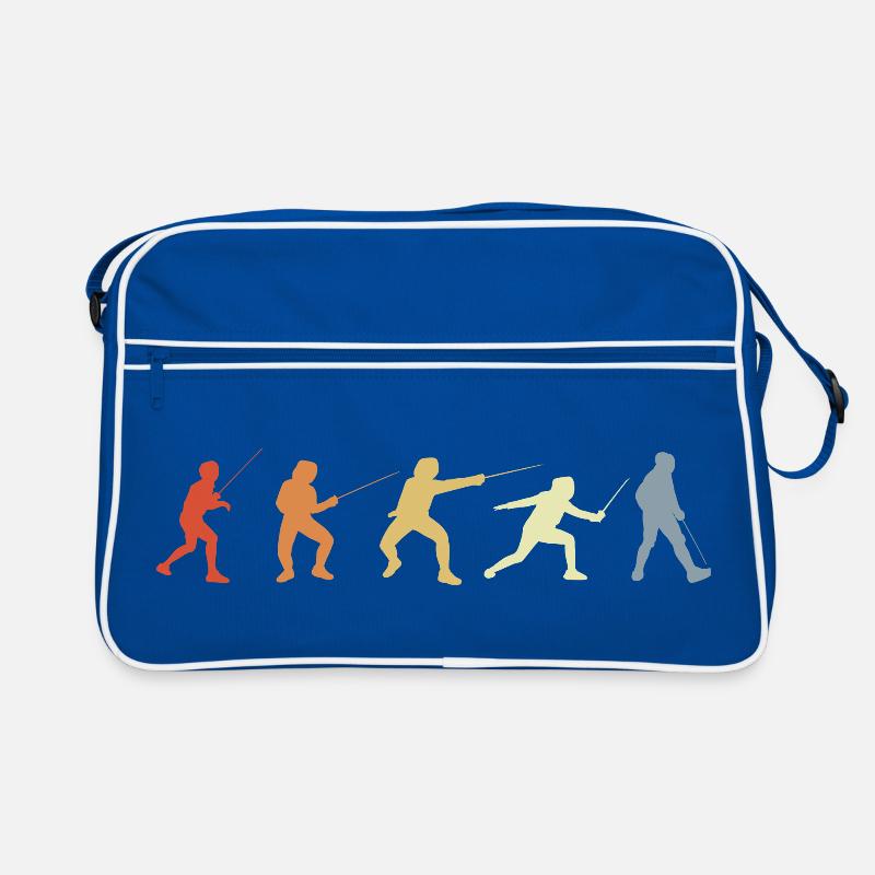 Fechter Positionen Retro Tasche