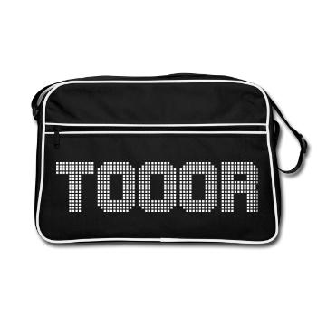 Goal Goal Football Fan - Sac Retro - noir/blanc - Devant