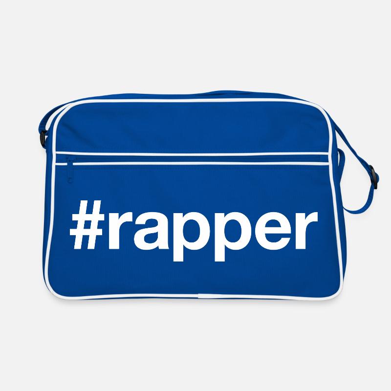 RAPPER Hashtag Retro Tasche