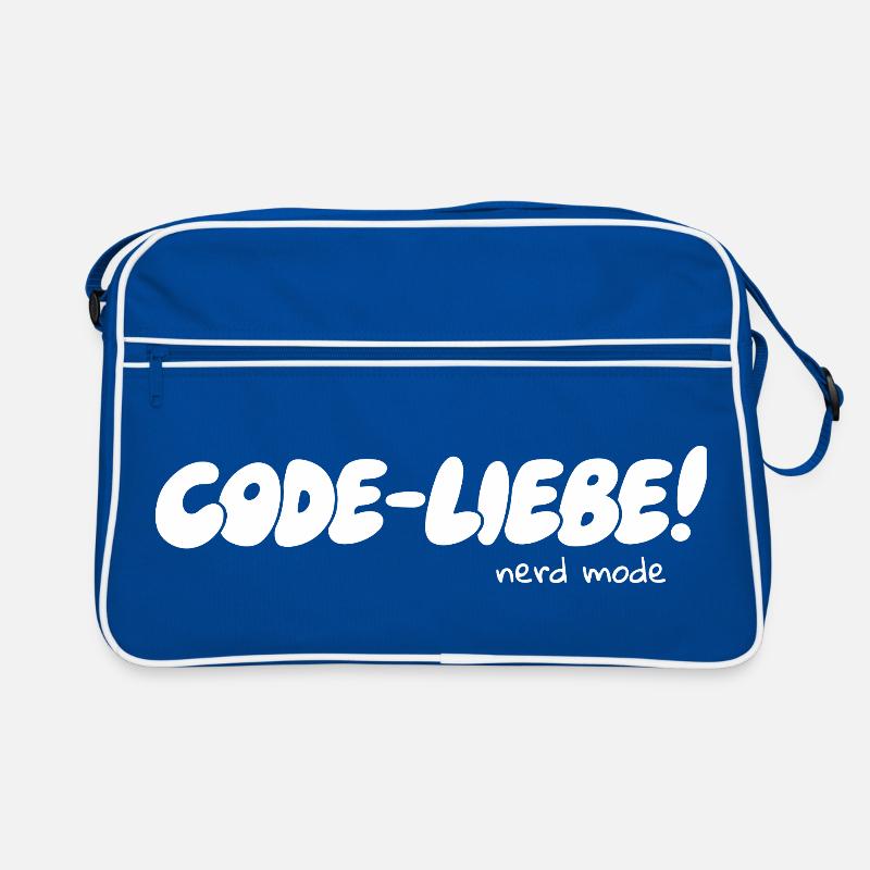 Code-Liebe – Nerd Mode On Retro Tasche