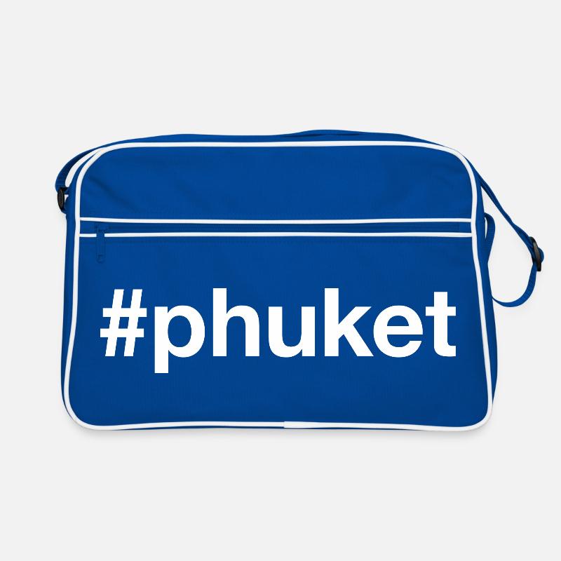 PHUKET Hashtag Indonesien Retro Tasche