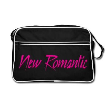 New Romantic - Retro Bag - black/white - Front