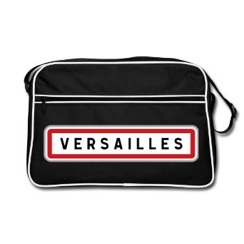 Panneau central de Versailles, Yvelines - Sac Retro - noir/blanc - Devant