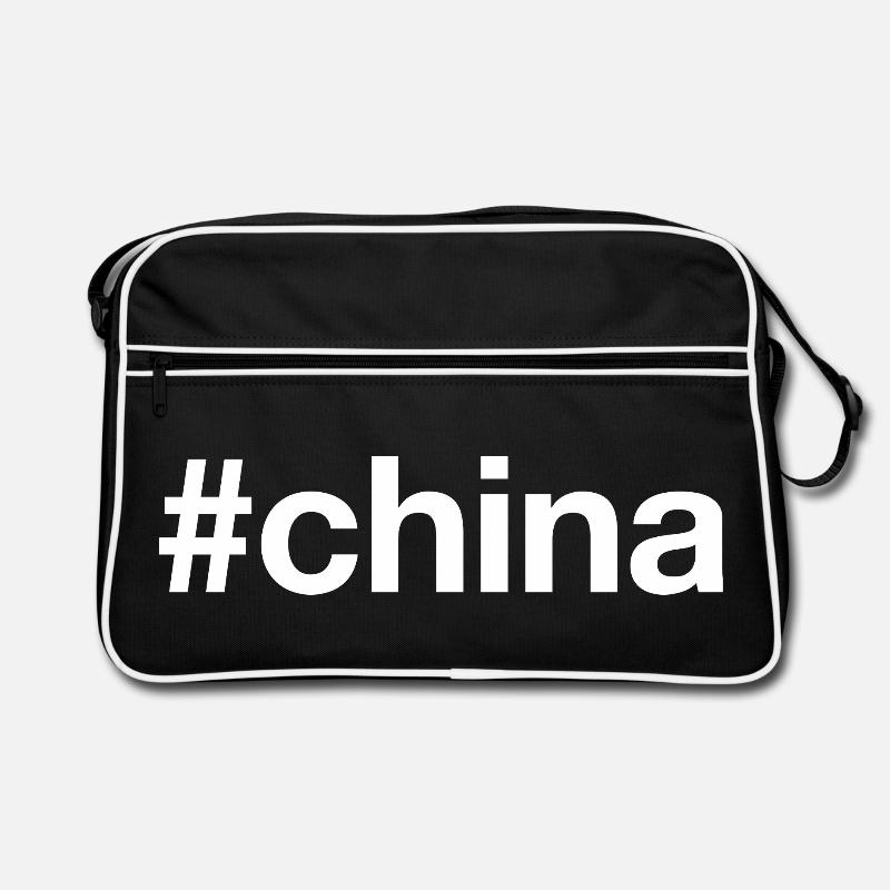 CHINA Hashtag Retro Bag