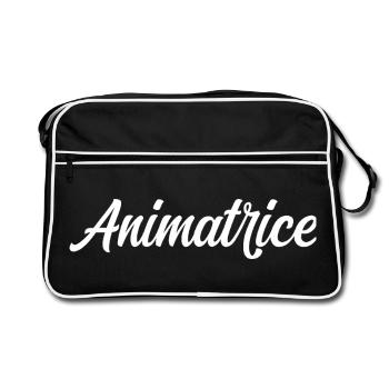 facilitator - Retro Bag - black/white - Front