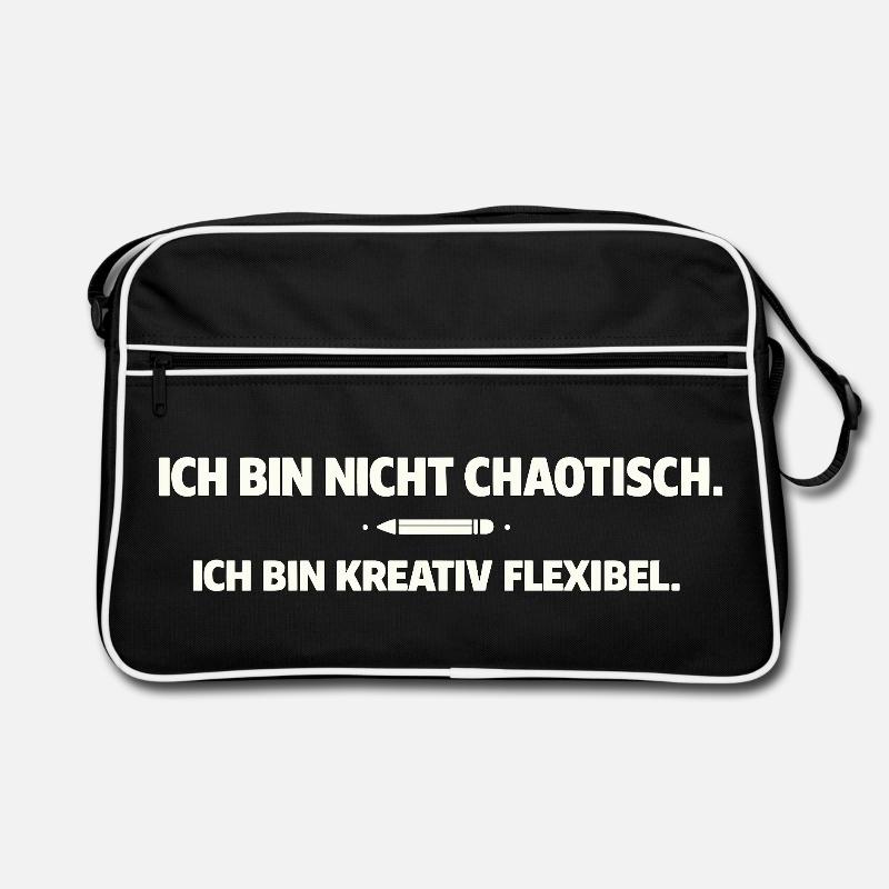 Créatif, flexible au lieu de chaotique Sac Retro