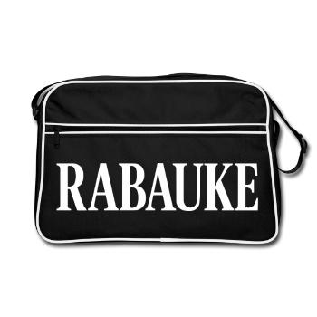 Loubard - Sac Retro - noir/blanc - Devant