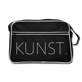 Art. - Retro Bag - black/white - Front