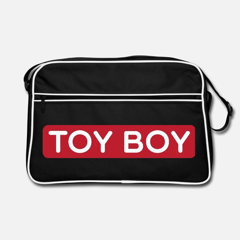 toy boy t-shirt design gift idea Retro Bag