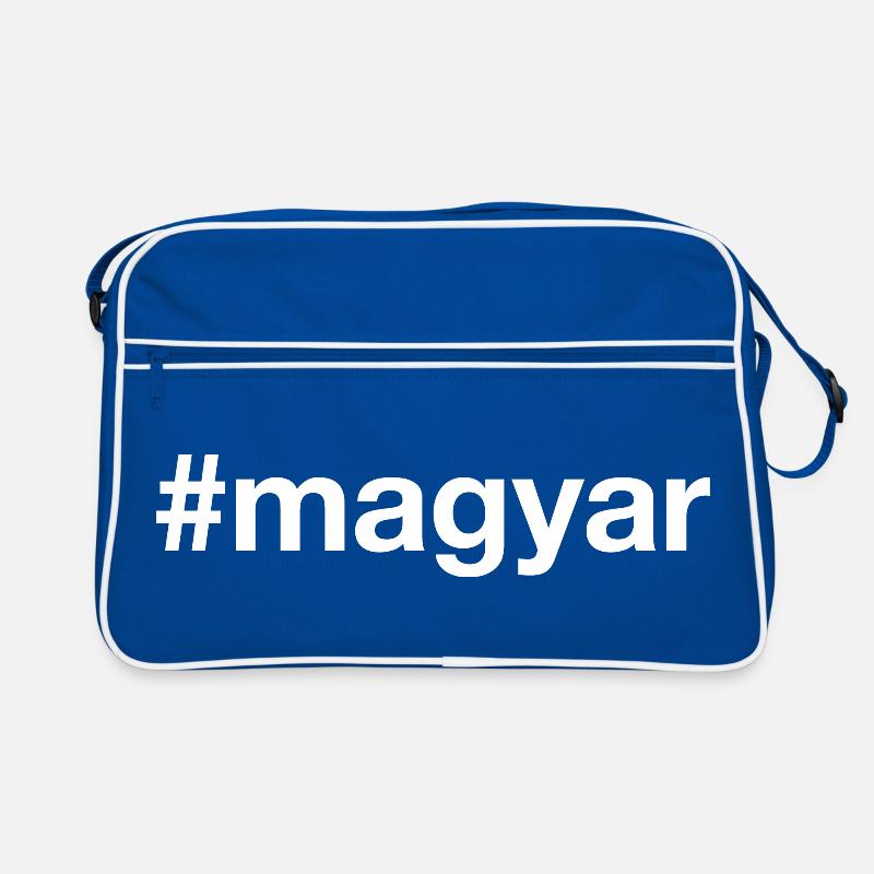 MAGYAR Hongrie Hashtag Sac Retro