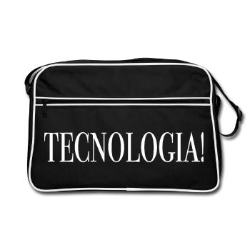 Tecnologia - Sac Retro - noir/blanc - Devant