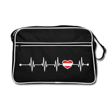 Veuillez fournir des détails de conception - Sac Retro - noir/blanc - Devant