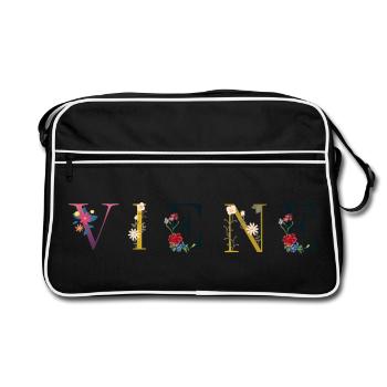Viene - Sac Retro - noir/blanc - Devant
