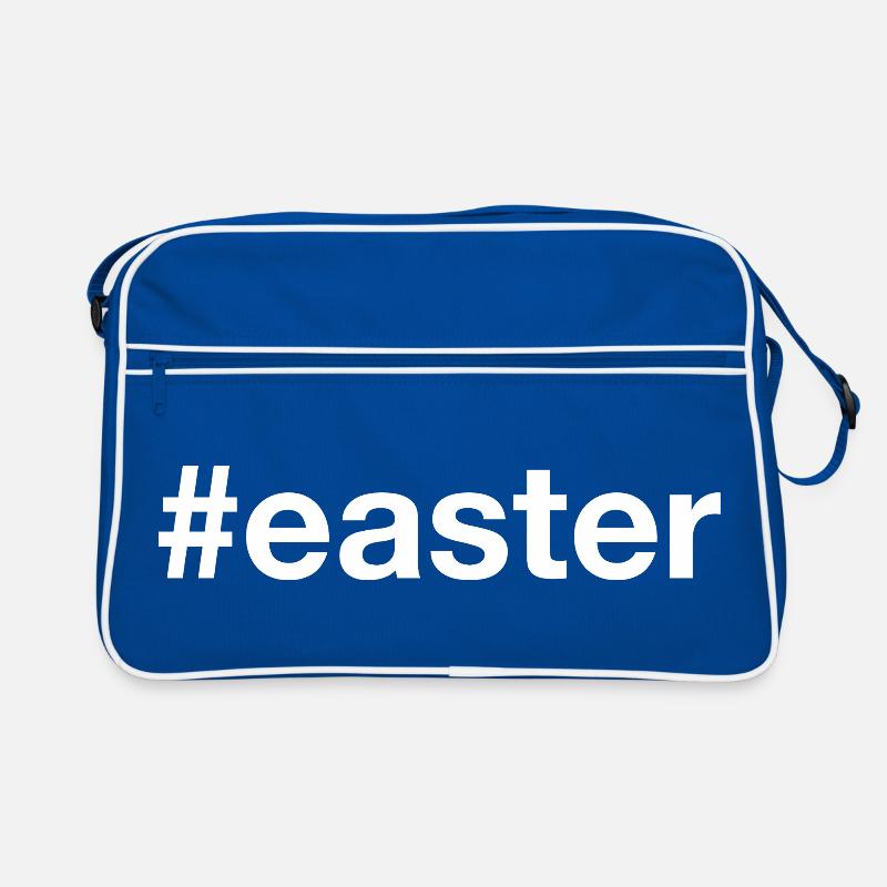 EASTER Hashtag Ostern Retro Bag