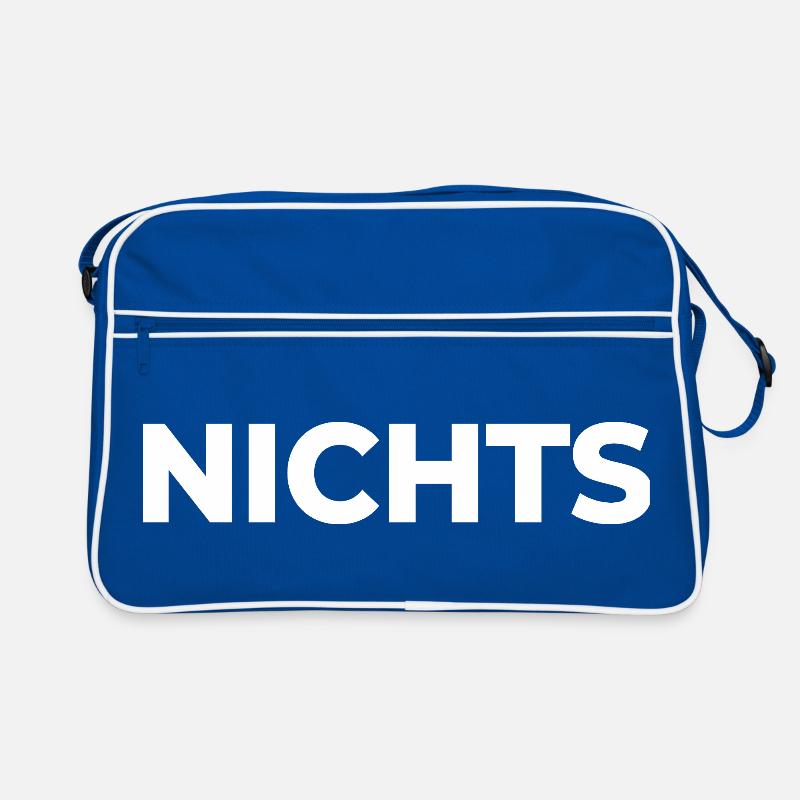 Nothing - just nothing | Nothing at all | Gift Retro Bag