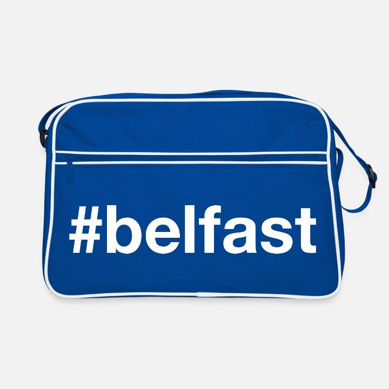 BELFAST Hashtag Retro Tasche