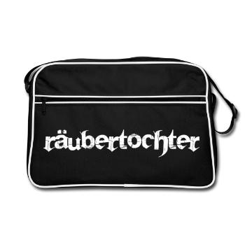 Robber's Daughter - Retro Bag - black/white - Front