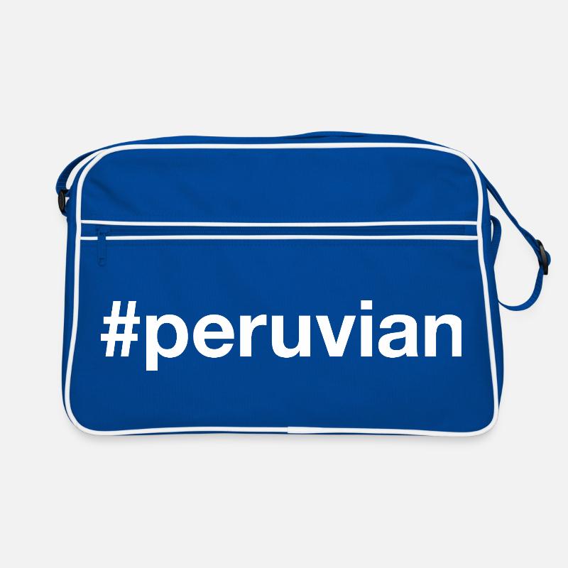 Hashtag péruvien Pérou Sac Retro