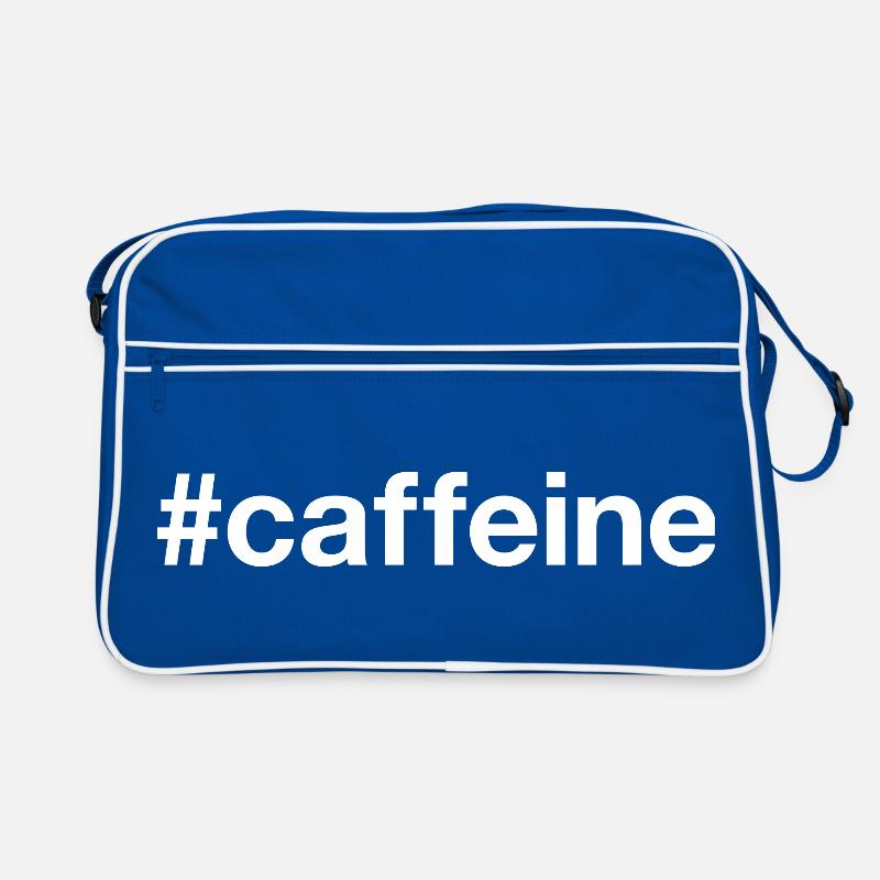 CAFFEINE Koffein Kaffee Retro Tasche